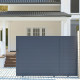 Schiebetor aus Aluminium 350x158cm GARDE X-Metal