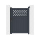 Gartentür aus Aluminium AXIS GROW 100x140cm – X-METAL