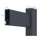 Flügeltor aus Aluminium AXIS ALTO 340x140cm – X-METAL