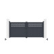 Flügeltor aus Aluminium AXIS GROW 300x140cm – X-METAL