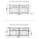 Schiebetor aus Aluminium AXIS VECTO 340x140cm – X-METAL