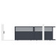 Schiebetor aus Aluminium AXIS VECTO 400x140cm - X-METAL