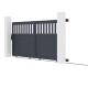 Schiebetor aus Aluminium AXIS ALTO 300x140cm – X-METAL