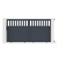 Schiebetor aus Aluminium AXIS ALTO 300x158cm – X-METAL