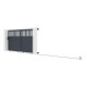 Schiebetor aus Aluminium AXIS ALTO 300x158cm – X-METAL