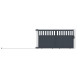 Schiebetor aus Aluminium AXIS ALTO 300x158cm – X-METAL