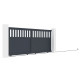 Schiebetor aus Aluminium AXIS ALTO 340x140cm – X-METAL