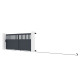 Schiebetor aus Aluminium AXIS ALTO 340x140cm – X-METAL