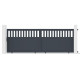 Schiebetor aus Aluminium AXIS ALTO 400x140cm - X-METAL