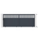 Schiebetor aus Aluminium AXIS ALTO 400x158cm - X-METAL