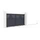 Schiebetor aus Aluminium AXIS TIME 300x140cm – X-METAL