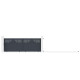 Schiebetor aus Aluminium AXIS TIME 400x140cm - X-METAL