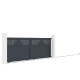 Schiebetor aus Aluminium AXIS TIME 400x140cm - X-METAL