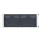 Schiebetor aus Aluminium AXIS TIME 400x158cm - X-METAL