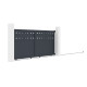 Schiebetor aus Aluminium AXIS FILM 300x140cm – X-METAL