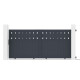 Schiebetor aus Aluminium AXIS FILM 300x140cm – X-METAL
