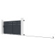 Schiebetor aus Aluminium AXIS FILM 340x158cm - X-METAL