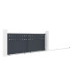 Schiebetor aus Aluminium AXIS FILM 400x140cm - X-METAL