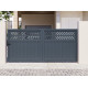 Schiebetor aus Aluminium AXIS GROW 300x140cm – X-METAL