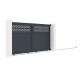 Schiebetor aus Aluminium AXIS GROW 300x158cm – X-METAL