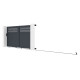 Schiebetor aus Aluminium AXIS GROW 300x158cm – X-METAL