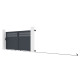 Schiebetor aus Aluminium AXIS GROW 340x158cm - X-METAL