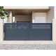 Schiebetor aus Aluminium AXIS GROW 400x140cm - X-METAL