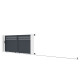 Schiebetor aus Aluminium AXIS GROW 400x158cm - X-METAL