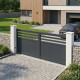 Schiebetor aus Aluminium AXIS VECTO 300x140cm – X-METAL